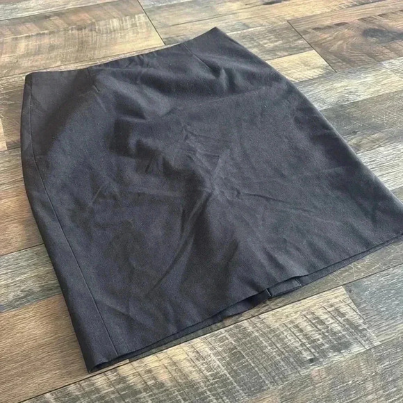 ANNE KLEIN | grey gray pencil skirt size 2 - Picture 2 of 5
